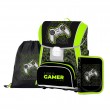 Premium Cool Gamer set de ghiozdan ergonomic pentru școală (ghiozdan, penar și sac de sport) pentru băieți – 3 piese - Oxybag Premium Cool Gamer set de ghiozdan ergonomic pentru școală (ghiozdan, penar și sac de sport) pentru băieți – 3 piese - Oxybag