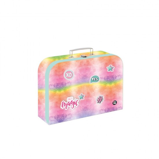 Premium Cool Magic valiză laminată pentru fete, Oxybag