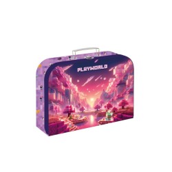 Premium Cool Playworld Girl valiză laminată pentru fete, 34 cm, Oxybag