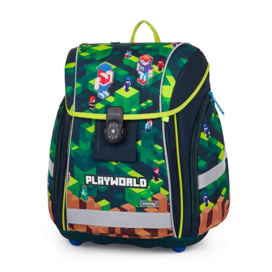 Premium Light Playworld ghiozdan pentru băieți, Minecraft gamer