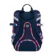 Rucsac și ghiozdan pentru școală, cu penar  - OXY SPORT FLOWERS BLUE
