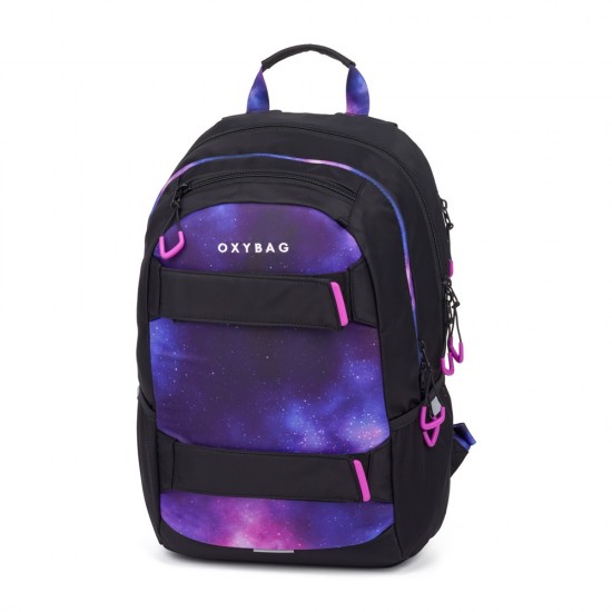 Rucsac și ghiozdan pentru școală, cu penar - OXY SPORT GALAXY