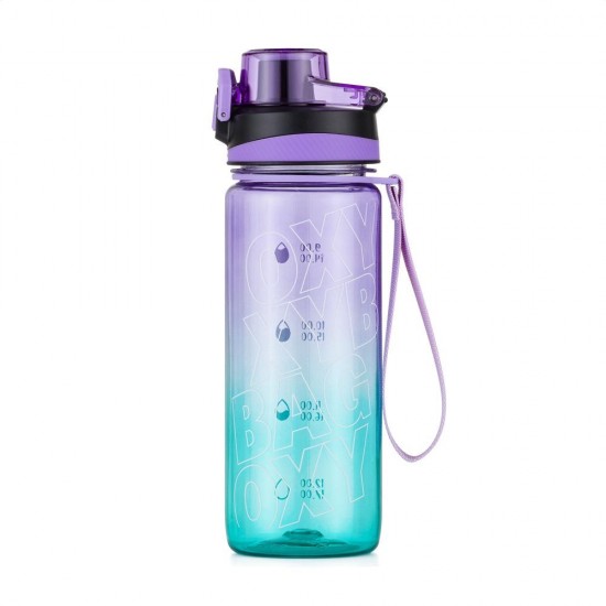 Sticlă apă, 800ML - OXY LIFE Ombre Azur