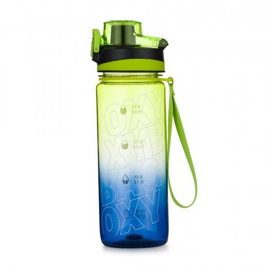 Sticlă apă, 800ML - OXY LIFE Ombre Citric
