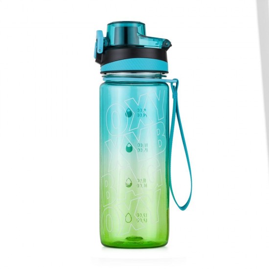 Sticlă apă, 800ML - OXY LIFE Ombre Lime