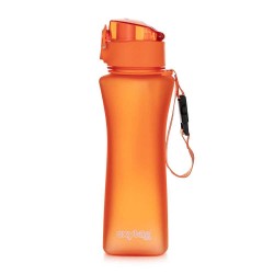 Sticla apă, recipient plastic 550ml  - OXY TWIST TRITAN, portocaliu mat