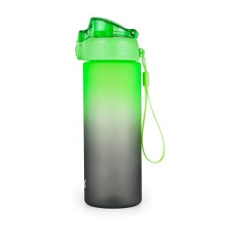 Sticlă de apă, 600 ml - OXY CLICK OMBRE BLACK – GREEN