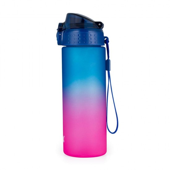 Sticlă de apă, 600 ml - OXY OMBRE PURPLE BLUE