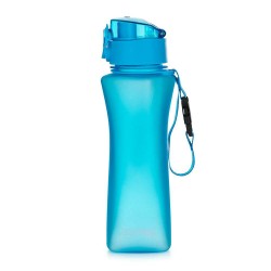 Sticlă de apă, recipient plastic 550ml  - OXY TWIST AZURE MATTE