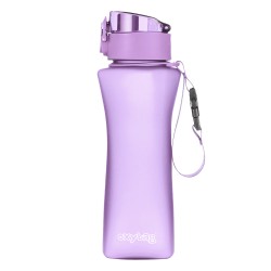 Sticlă de apă, recipient plastic 550ml  - OXY TWIST PASTEL VIOLET MATTE