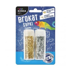 Brocart uscat în 2 culori metalice, Kidea