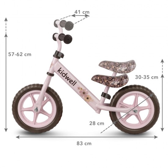 Bicicletă fără pedale Kidwell Rebel Flower