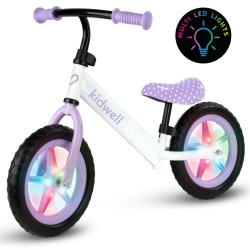 Bicicletă fără pedale Kidwell Rebel led, Dots