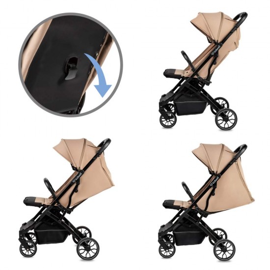 Cărucior sport compact Kidwell Colmer UP,  Bej