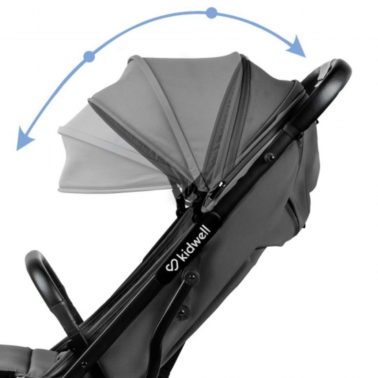 Cărucior sport compact Kidwell Colmer UP,  Gri