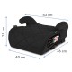Înălțător Auto cu ISOFIX i-Size pentru Copii  - Kidwell remo, negru