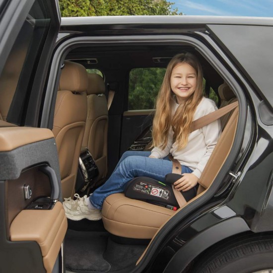 Înălțător Auto cu ISOFIX i-Size pentru Copii  - Kidwell remo, negru