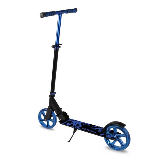 Trotinetă pliabilă cu două roți din aluminiu, Kidwell Blast Blue