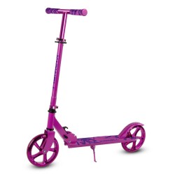 Trotinetă pliabilă cu două roți din aluminiu, Kidwell Blast Dark Pink