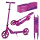 Trotinetă pliabilă cu două roți din aluminiu, Kidwell Blast Dark Pink