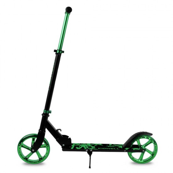 Trotinetă pliabilă cu două roți din aluminiu, Kidwell Blast Green