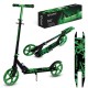 Trotinetă pliabilă cu două roți din aluminiu, Kidwell Blast Green