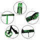 Trotinetă pliabilă cu două roți din aluminiu, Kidwell Blast Green