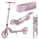 Trotinetă pliabilă cu două roți din aluminiu, Kidwell Blast Light Pink