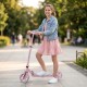 Trotinetă pliabilă cu două roți din aluminiu, Kidwell Blast Light Pink