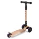 Trotinetă pliabilă pentru copii, cu lumini LED, Kidwell Vento Gold