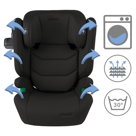 Scaun auto Kidwell TENDO 9-36 kg ISOFIX I-SIZE, negru