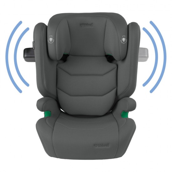 Scaun auto Kidwell TENDO 9-36 kg ISOFIX I-SIZE, gri