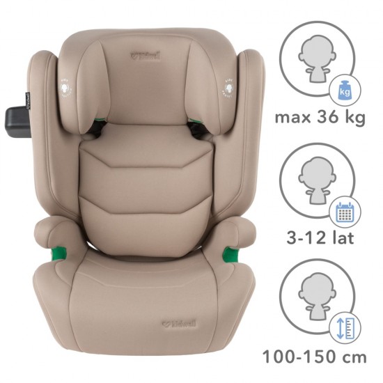 Scaun auto Kidwell TENDO 9-36 kg ISOFIX I-SIZE, bej