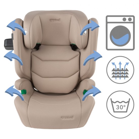 Scaun auto Kidwell TENDO 9-36 kg ISOFIX I-SIZE, bej
