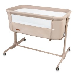 Pătuț Co-Sleeper pentru bebeluși Kidwell Nali 2 în 1, bej