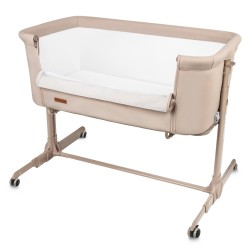Pătuț Co-Sleeper pentru bebeluși Kidwell Nali 2 în 1, bej