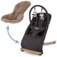 Balansoar bebe Kidwell Rubi, negru-auriu
