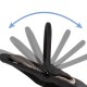 Balansoar bebe Kidwell Rubi, negru-auriu