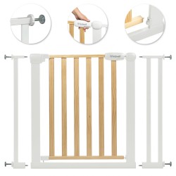 Poartă siguranță pentru copii, 74-105 cm - Kidwell Trasti