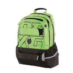 Ghiozdan ergonomic OXY SPORT, verde neon