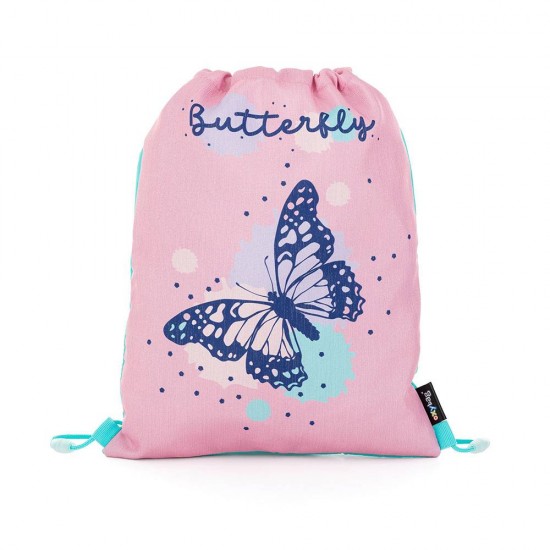 Rucsac tip sac cu șnur copii, model Fluture – Oxy Go