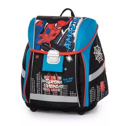 Set școală copii: ghiozdan, rucsac, penar - model Premium Light Spiderman Oxybag