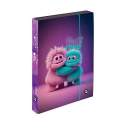 Dosar cu elastic, A4, Monsters   Jumbo , Oxybag