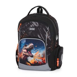 Ghiozdan anatomic băieți OXY GO, model Raptor Dinozaur – Oxybag