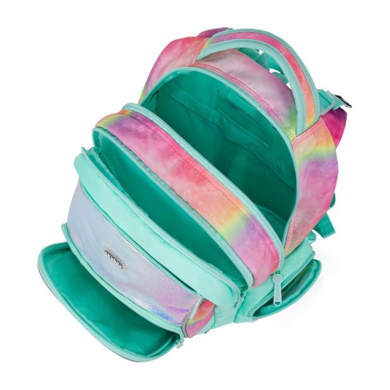 Ghiozdan anatomic fete OXY GO, model Magic curcubeu - Oxybag