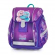 Ghiozdan ergonomic pentru fete Premium Light, model Monsters - Oxybag