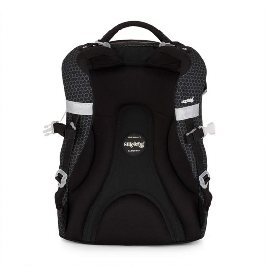 Ghiozdan și rucsac ergonomic pentru băieți - Oxy Ombre Black