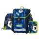 Set de școală: ghiozdan ergonomic, penar și sac de sport pentru baieti, 3 piese - PREMIUM LIGHT Football Championship, Oxybag