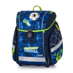 Set de școală: ghiozdan ergonomic, penar și sac de sport pentru baieti, 3 piese - PREMIUM LIGHT Football Championship, Oxybag