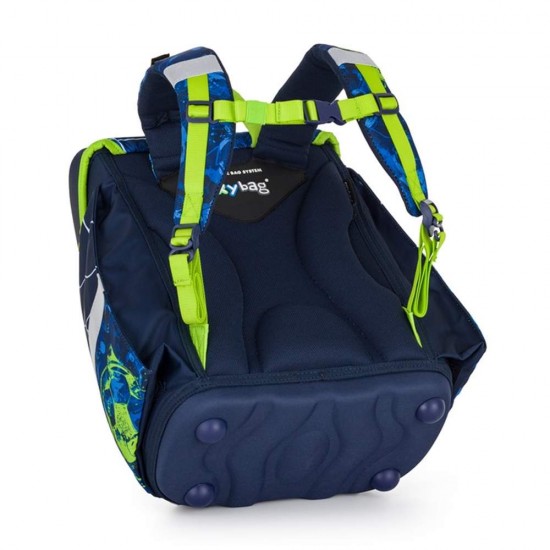 Set de școală: ghiozdan ergonomic, penar și sac de sport pentru baieti, 3 piese - PREMIUM LIGHT Football Championship, Oxybag